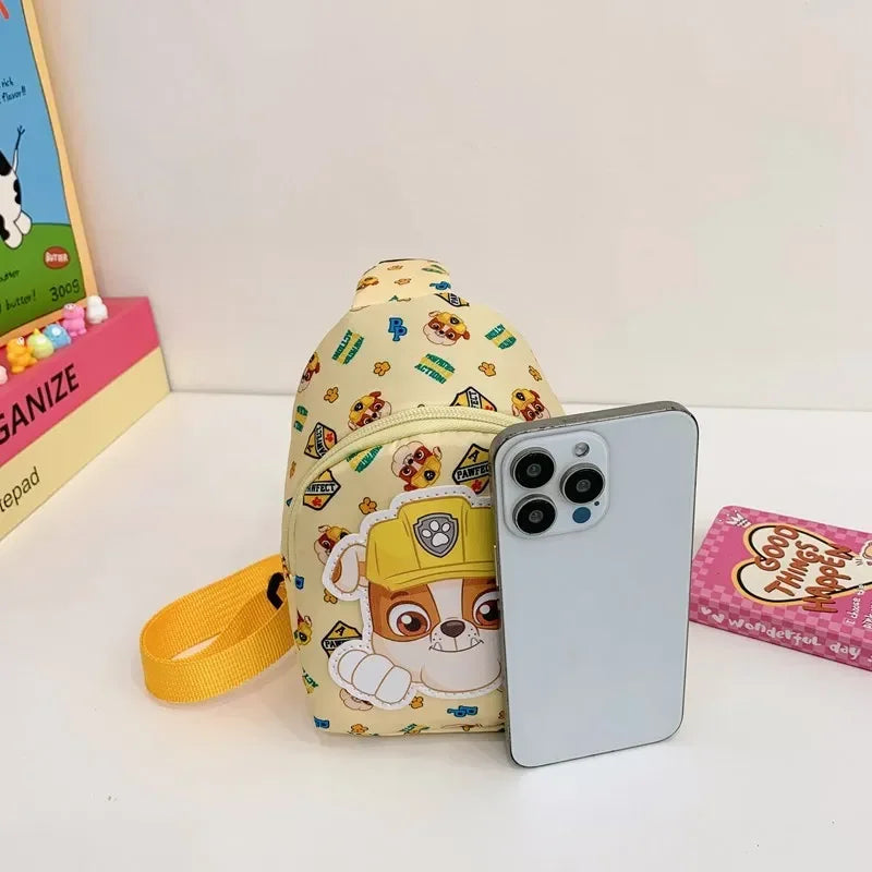 PAW Patrol New Kids Coin Wallet Cartoon Cute Boobs Bag 2025 Boys Girls Fashion Casual Crossbody Bag Gift