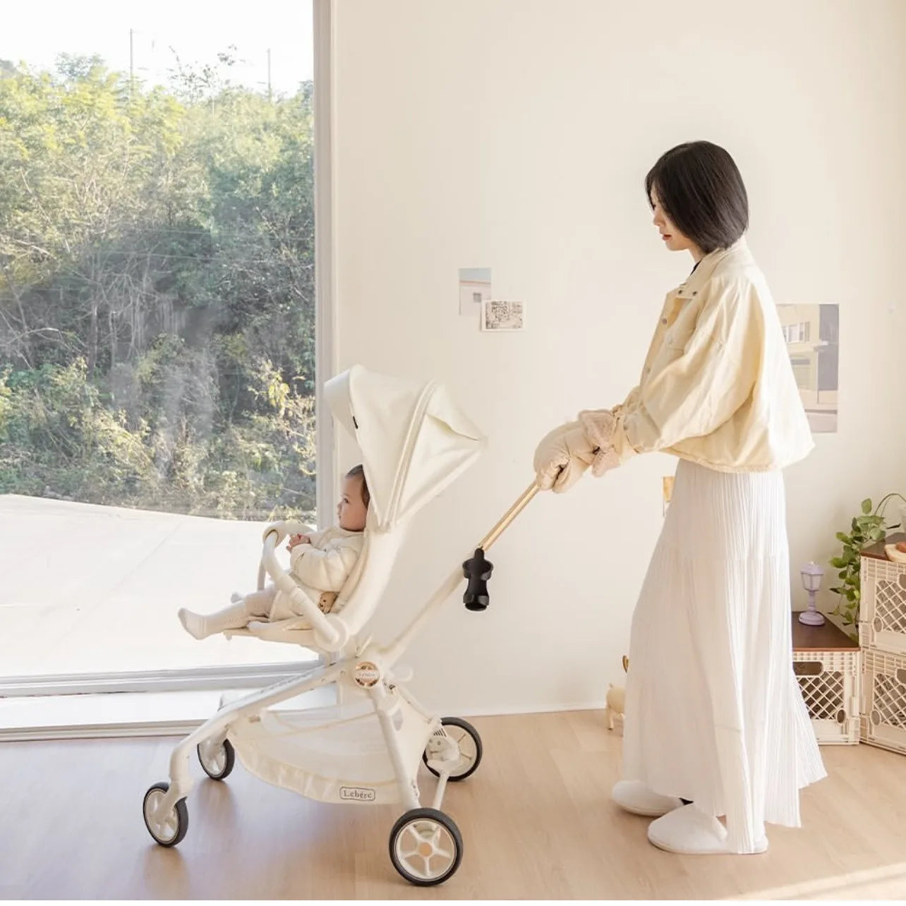 Premium Waterproof Stroller Gloves - Winter Warm Hand Muff Mittens for Pram & Pushchair (2 Pack)