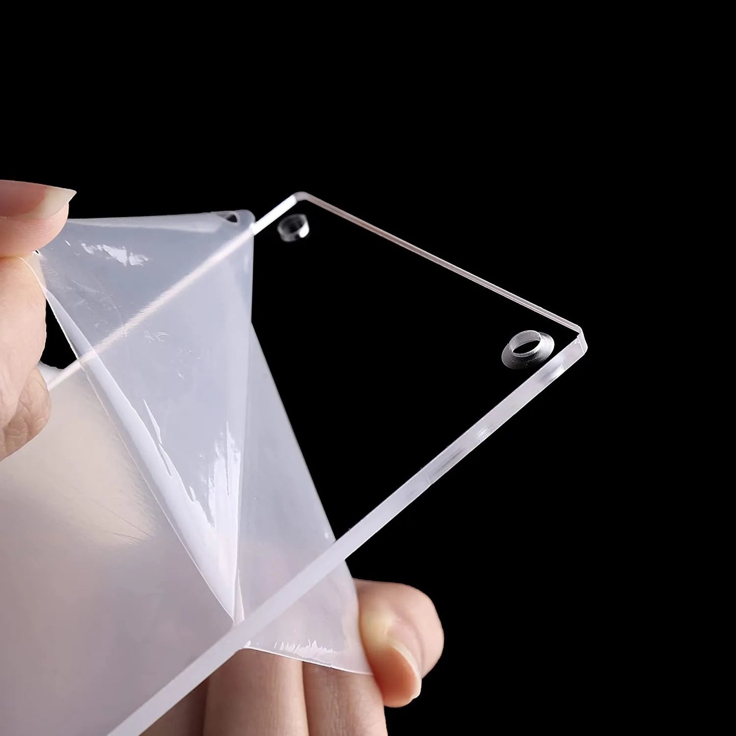 Acrylic Riser Display Stand Perfume Organizer Shelves for Amiibo Funko Figures Toys Cupcake Desserts Collection Cosmetic Jewelry