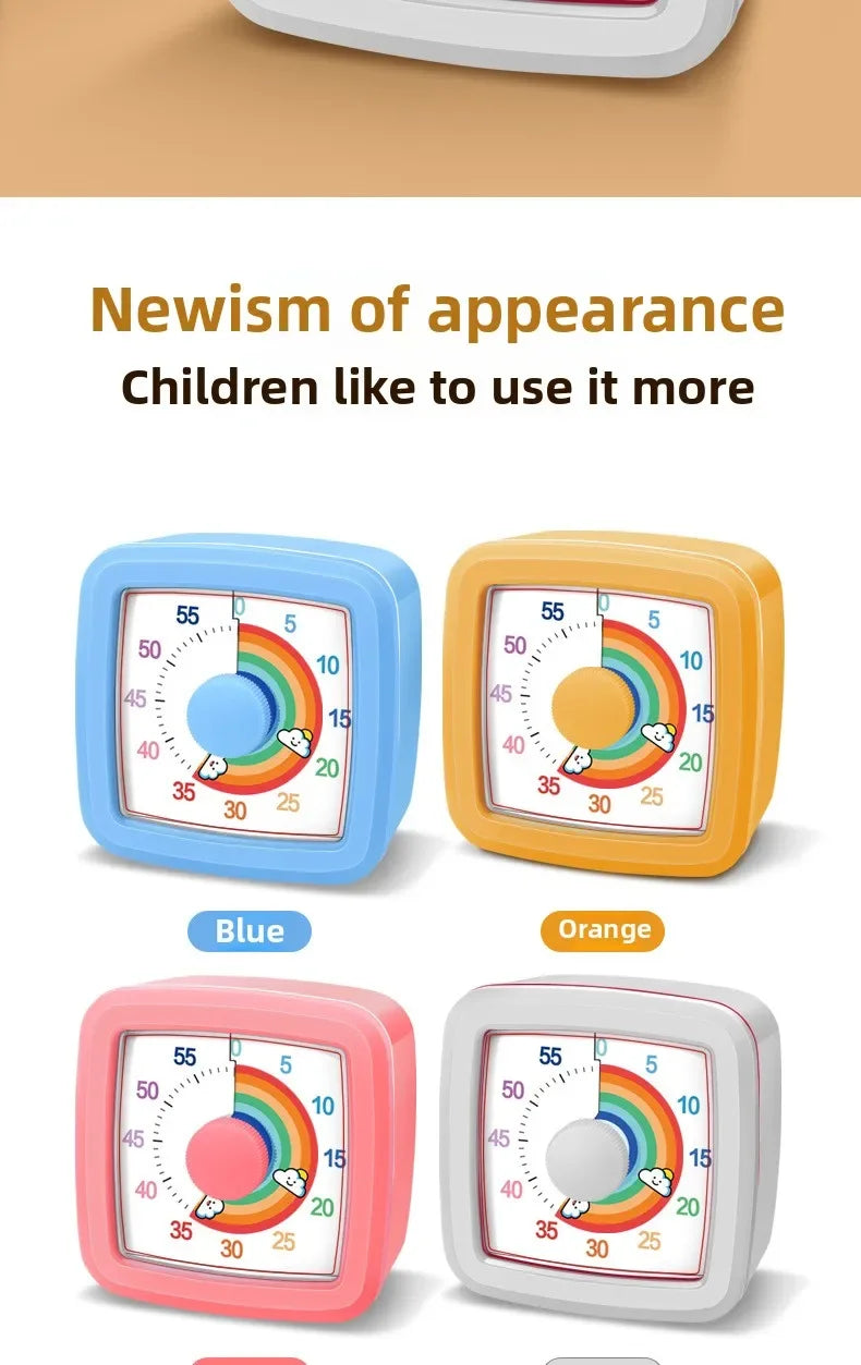 School Visual Timer Children Yunbaoit Visual Timer With Night Light Kitchen Accessories Stop Watch Digital Stopwatch Pomodoro