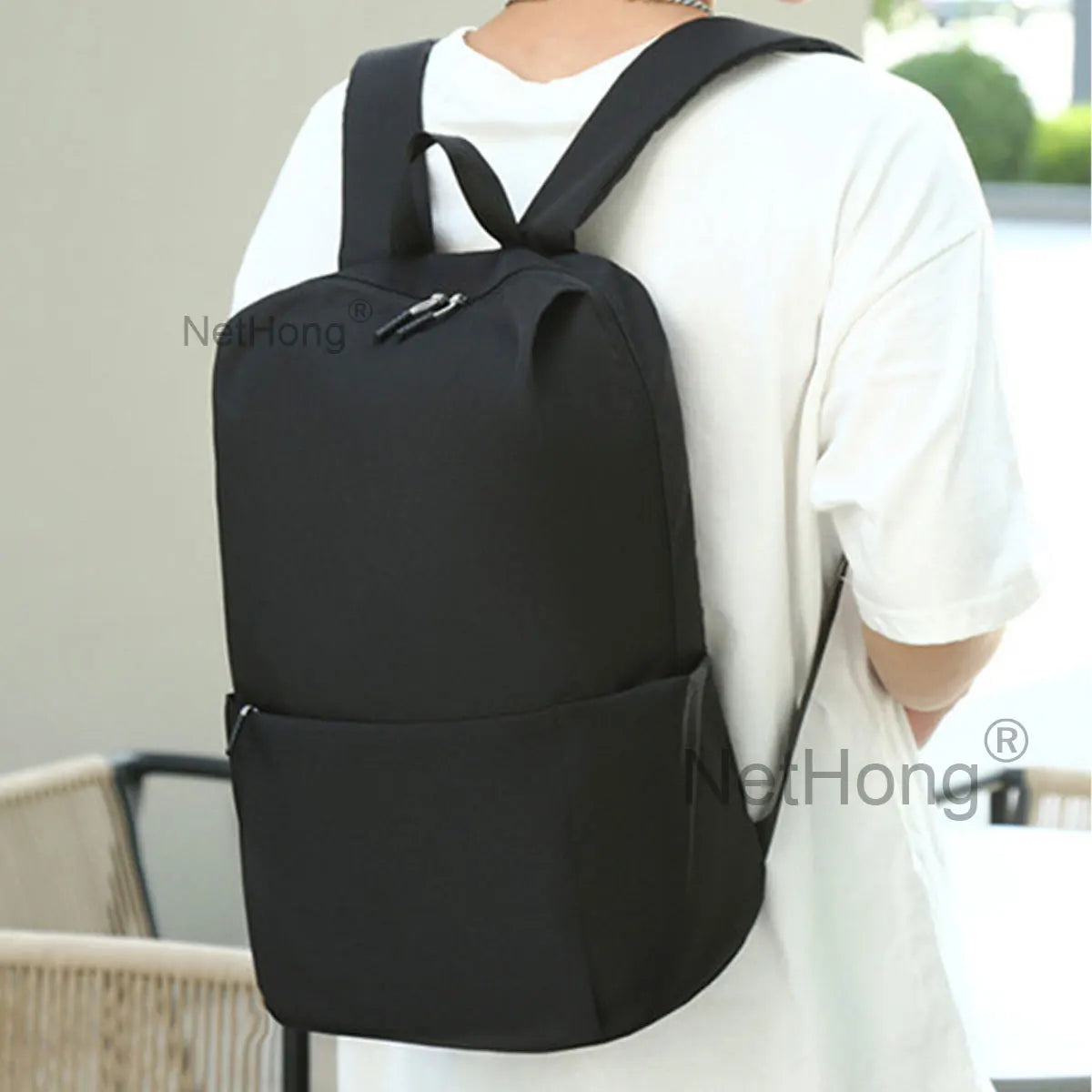 Colorful Student Laptop Backpack Unisex Lightweight Large Capacity Bag Option Dual-Shoulder Computer Bag