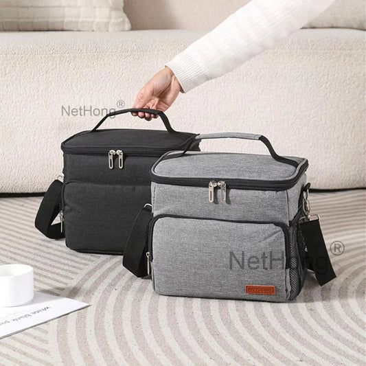 Bag, Insulated Cooler Bag Thermal Lunch Tote Bags For Men Women