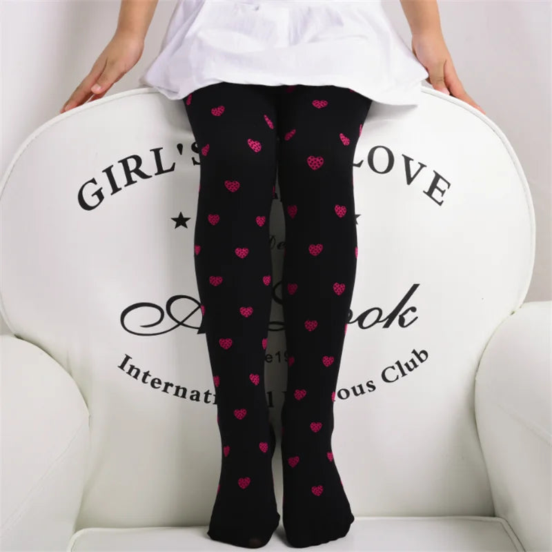 Girls Dance Socks Plain Candy Color Stockings Pantyhose Tights Leggings Velvet Cotton Dance Performance Dace Ballet Tights