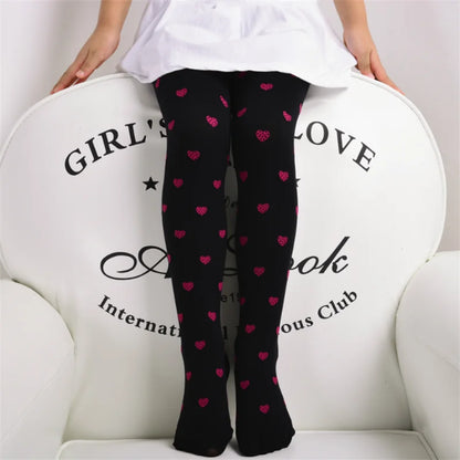 Girls Dance Socks Plain Candy Color Stockings Pantyhose Tights Leggings Velvet Cotton Dance Performance Dace Ballet Tights