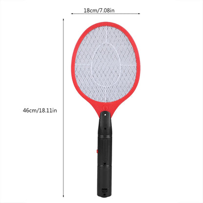 Electric Mosquito Swatter Cordless Battery Power Electric Fly Mosquito Swatter Bug  Racket Insects Killer