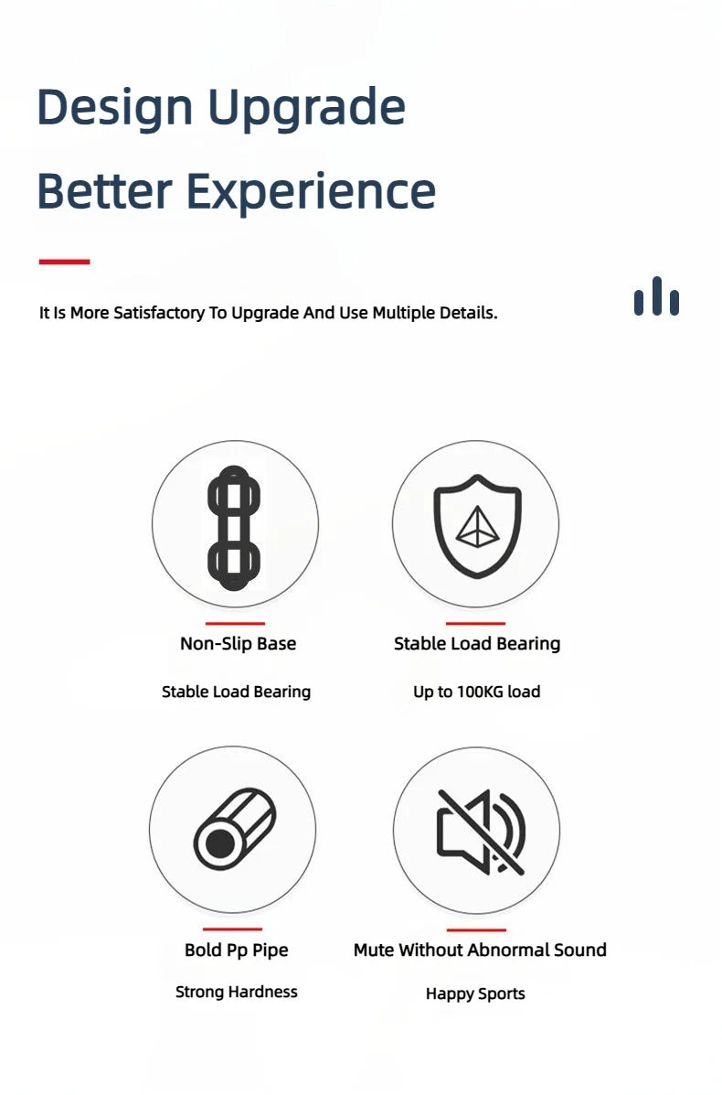 Non-Slip Push Up H-Shaped Support Bar Stand Home Fitness Power Rack Gym Handles Pushup Bars Exercise Arm Chest Muscle Training