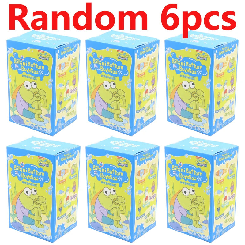 In Stock Genuine Fish Buddies Series Surprise Blind Box Toys Funny Cute Dolls Collection Trendy Cute Pendents Ornaments Gift