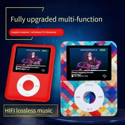 kawaii hello kitty Student MP3 Cartoon anime Portable mini music Walkman sports companion Sound can be played externally new