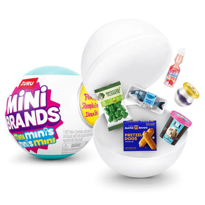 Surprise Ball Mini Brands Fridge Refrigerator Food Series Blind Box Toys Mini Figure Mystery Model Collection Kids Gifts