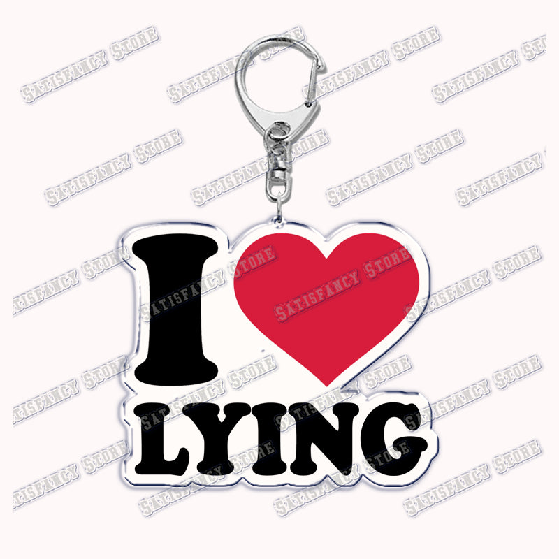 Custom I Love You My Fictional Boyfriend Awesome Girlfriend Keychain Emo Boys Hot Wife Mom Dad Key Ring Keychains Bf Gf Gifts