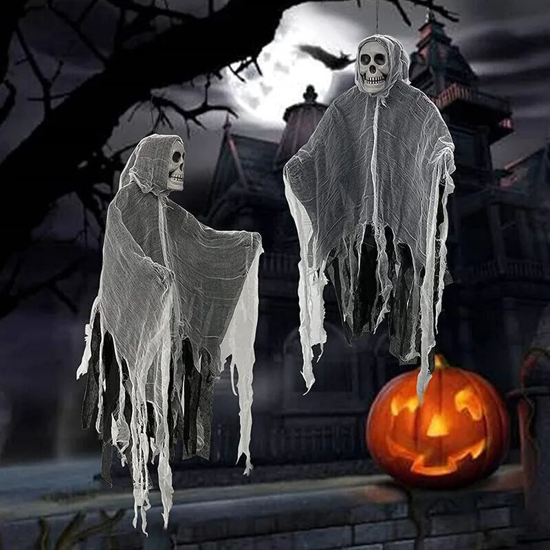 Halloween Skeletons And Scary Ghosts Hang Outdoor Garden Decoration Party