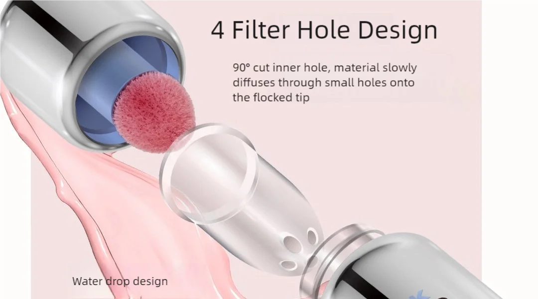 AZTK Blusher Color Face Makeup Rendering Liquid Blush JC04 Moisturizer Longlasting Beauty Expands Contracts Cheek Cosmetics