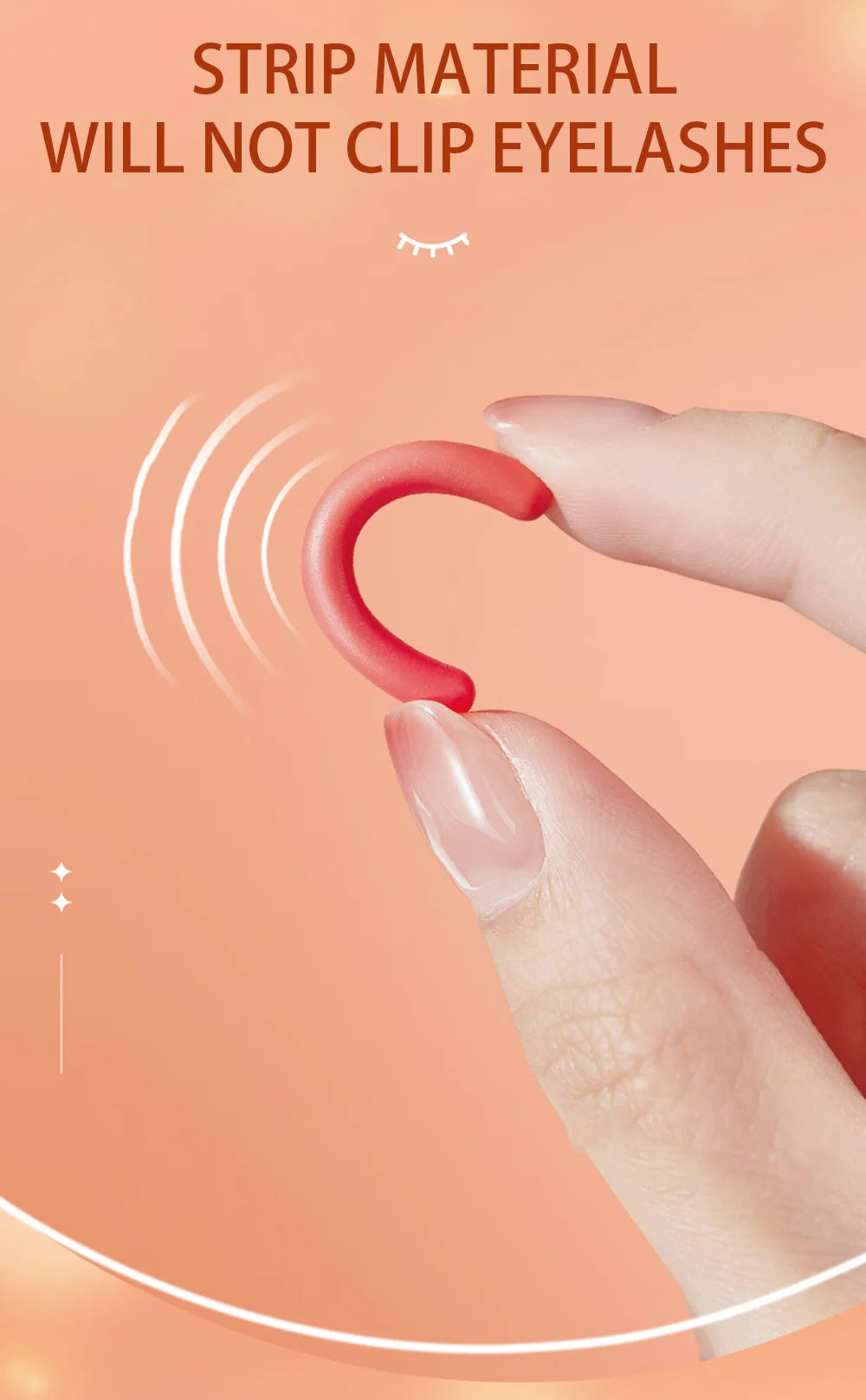 CALIYI Large Small Eyelash Curlers with Silicone Strips To Extend Curling Eyelashes and Make-up Tools For Big Eyes For Makeup