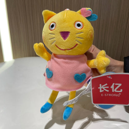 100% Genuine Peppa Pig Evy dinosaur Teddy Bear Peppa George Evie Plush Toy Boy Girl Birthday Gift Toys Christmas Stuffed Doll