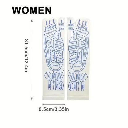 1 Set Socks Acupressure Foot Care Massage Relieve Tired Feet Massager Reflexology Socks Foot Acupoint Massage Tool Physiotherapy