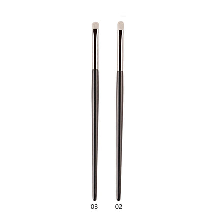 1pc White Pony Hair Eyeshadow Makeup brushes Small Smudge Precision Crease Detail Bevel Eye Shadow Make up brush Liner Lip