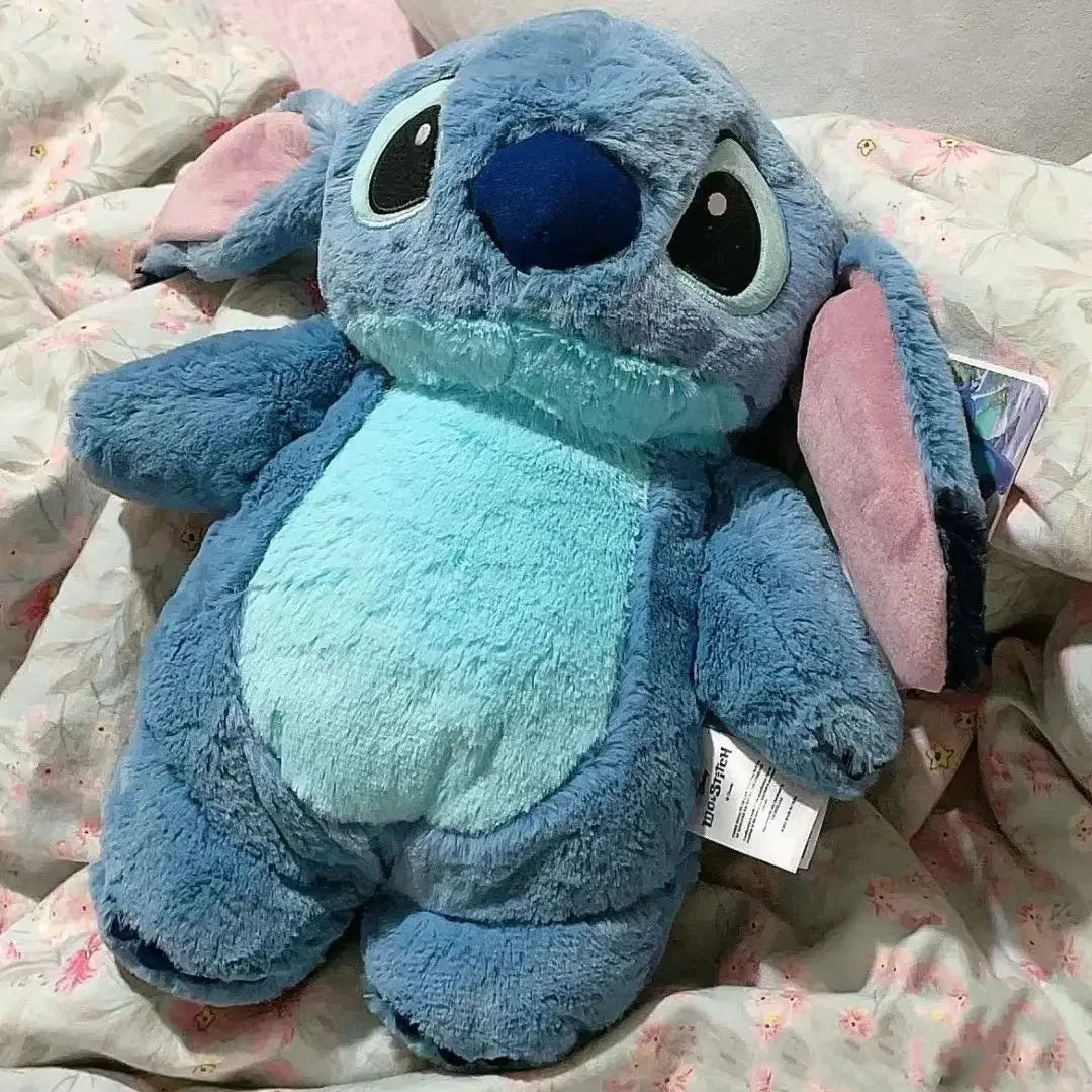 Aoger Disney Anime Hobby Stitch Winter Extra Large Plush Hot Water Bottle Women's Home Water Filling Hand Warmer Girlfriend Gift