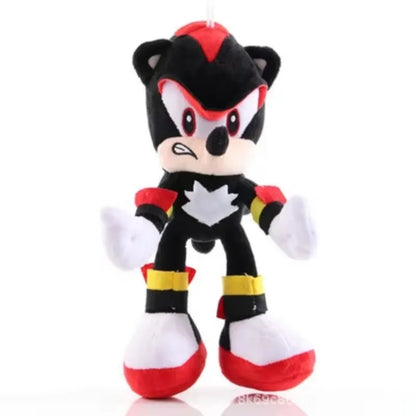 Sonic 20cm Plush Doll Cute Anime Figure Hedgehog Soft Stuffed Toys Ornaments Backpack Pendant Decoration Children Birthday Gifts