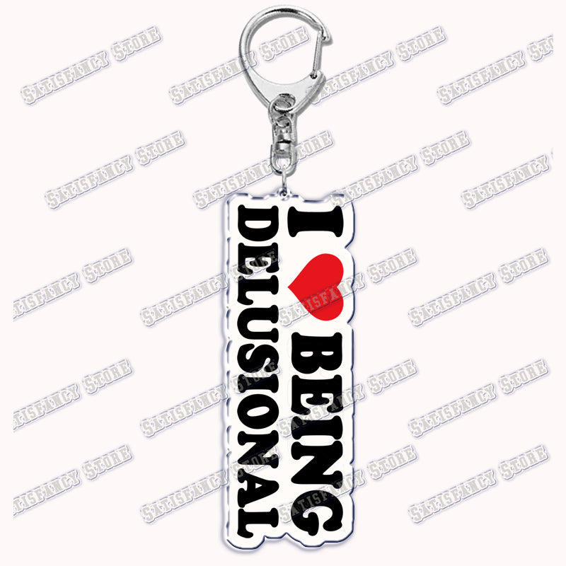 Custom I Love You My Fictional Boyfriend Awesome Girlfriend Keychain Emo Boys Hot Wife Mom Dad Key Ring Keychains Bf Gf Gifts