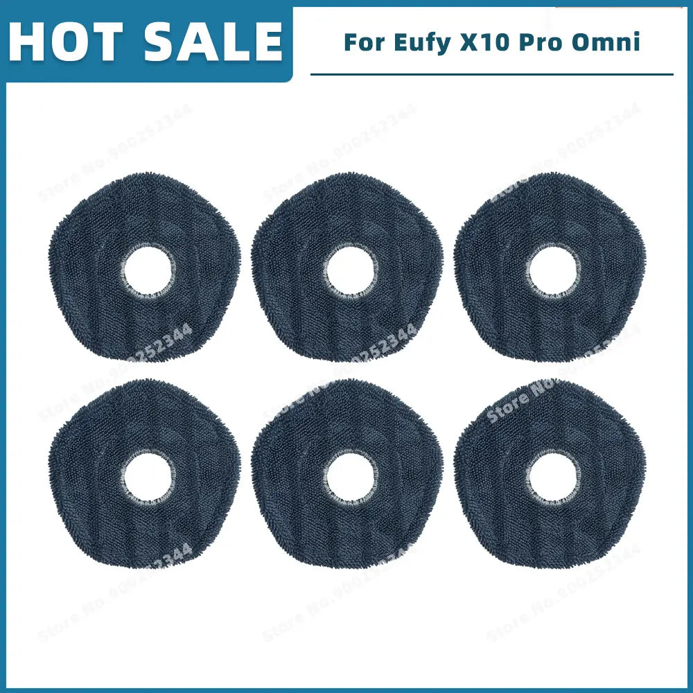 Compatible For Eufy X10 Pro Omni Replacement Parts Accessories Roller Side Brush Filter Mop Cloth Dust Bag