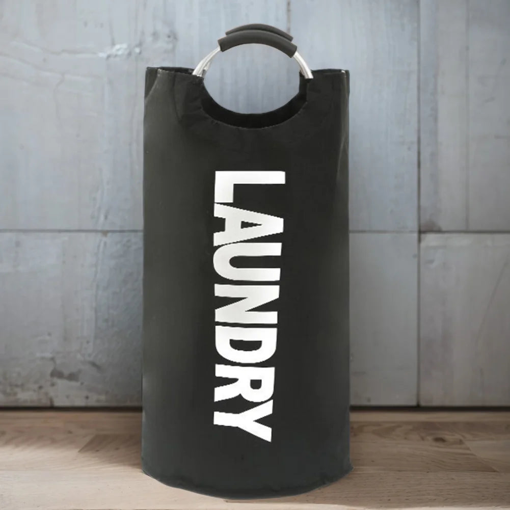 82L Dirty Clothes Basket Large Capacity Foldable Laundry Basket Clothes Storage Basket Multifunction for Laundry Room Dorm