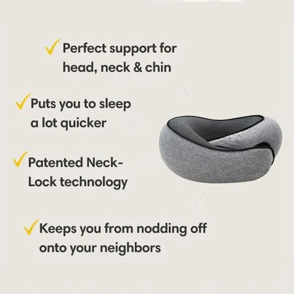 Neck Support Pillow Flight Travel Neck Pillow Comfortable Head Cushion Support Neck Pillow Accessories For Sleep Rest Airplane