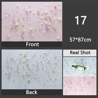 3D Double Sided Photography Backdrops 57*87cm Photos Background Props Product Food Photo Decoration Accessories Wallpaper