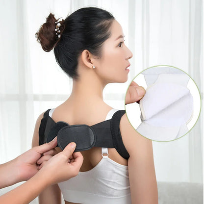 Adjustable Posture Corrector Back Support Shoulder Belt Rectify Straighten Correction Spine Corrector Health Postural Fixer Tap