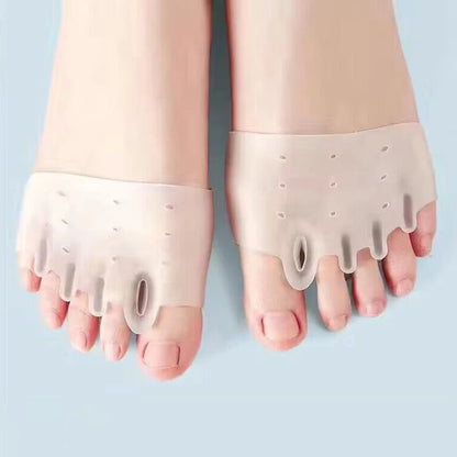 Silicone Toe Separator, Toe Spacer, Toe Stretcher, Thumb Eversion Correction Device, Forefoot Pad Protector