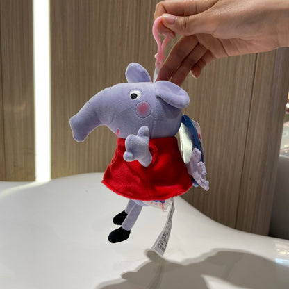 19cm 100% Genuine PEPPA PIG Stuffed Soft Doll Peppa George Zoe Suzy Rebecca Emily Danny Pedro bear Dinosaur Children Plush toy