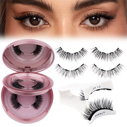 Magnetische Wimpern mit Applikator – Natürliche künstliche Wimpern, kein Kleber erforderlich