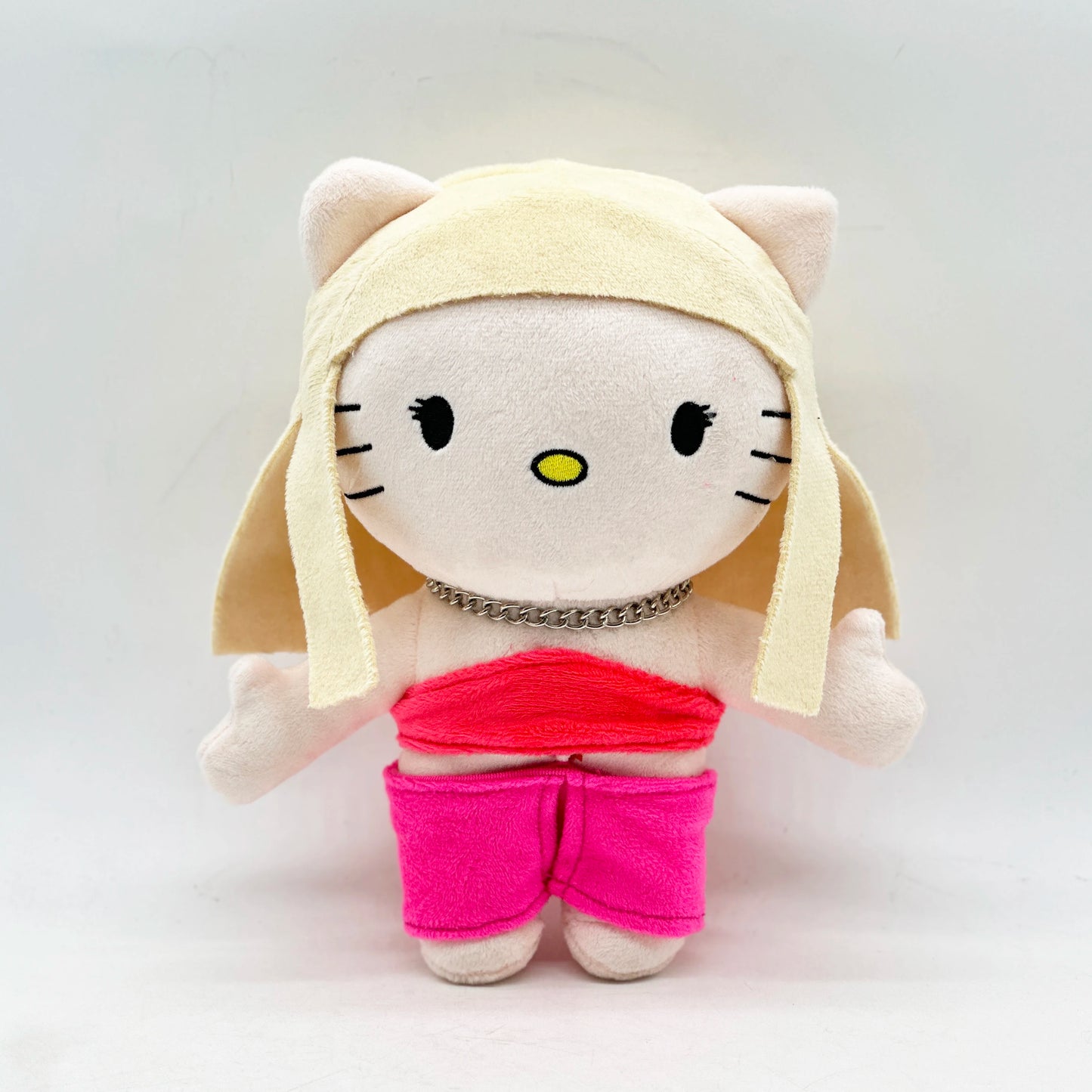 New Hello Kitty Ken Carson Rapper Trippie Taylors Plush Toy Doll with Clothes Stuffed Soft Plush Toys Fans Collect Gifts