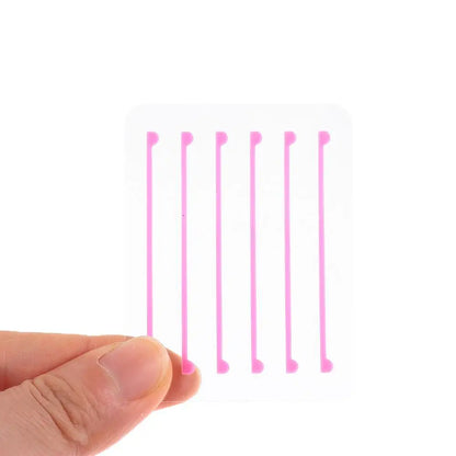 3Pairs Silicone Eyelash Perm Pads Reusable Lash Lift Perm Eye Pads False Eye Lash Curler Patches Eyelashes Lifting Applicator