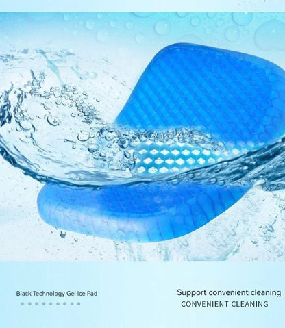 Car Seat Cushion Breathable Cool Gel Cooling Pad Universal Car Honeycomb Butt Pad Car Home Office Chair Cushion