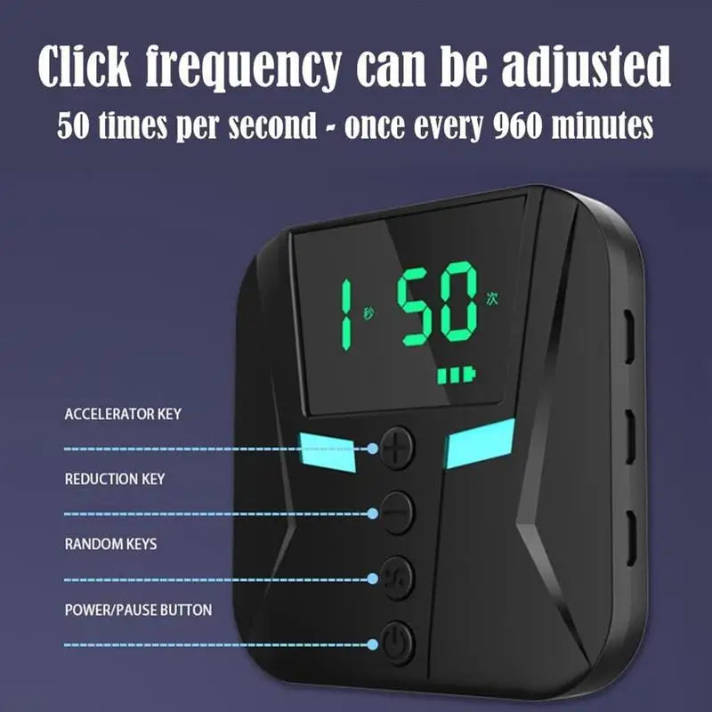 Smart Auto Screen Clicker Mobile Phone Screen Clicker Device Simulated Finger Screen Tapper For Live Broadcasts Likes Games