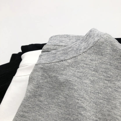 2025 Kids Clothes Solid Color Casual Long Sleeve T-Shirt 2-7Y Boys Girls Cotton Loose Basic Tee Children's Soft Undershirt Top