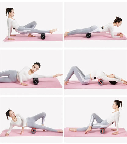 New Telescopic Roller Yoga Column Foam Pilates Column Fitness Muscle Relaxer Roller Leg Fascia Yoga Massage Roller Home Gym