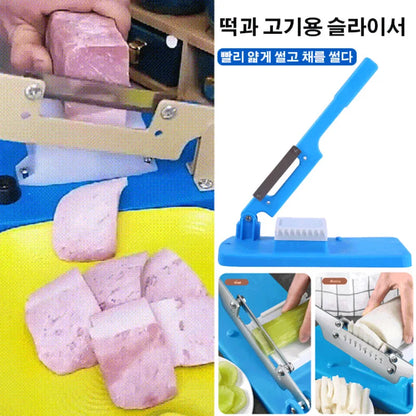 Multifunctional Table Slicer Frozen Meat Beef Herb Mutton Roll Fruit Bread Vegetable Slicer Machine