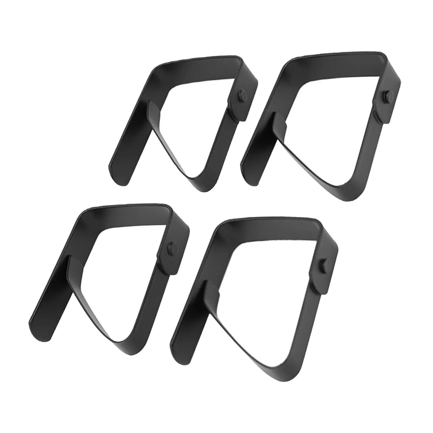 Tablecloth Clips 4Pcs - Stainless Steel Anti-Slip Table Cloth Holder Clamps for Outdoor Picnic