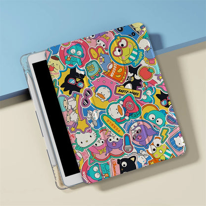 Cartoon Case For iPad Pro 2025 11 inch Air 2024 10th iPad 7 8 9 10.2 Air 5 4 10.9 5 6 9.7 inch Air3 10.5 mini Sleep wake Cover