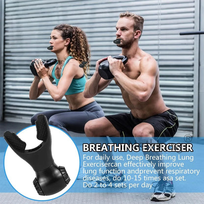 Breathing Trainer Lung Respirator Fiess Equipment Respiratory Exercise Trainin