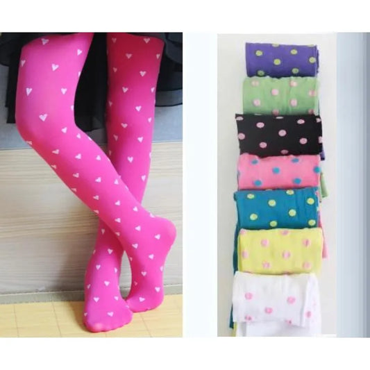 Girls Dance Socks Plain Candy Color Stockings Pantyhose Tights Leggings Velvet Cotton Dance Performance Dace Ballet Tights