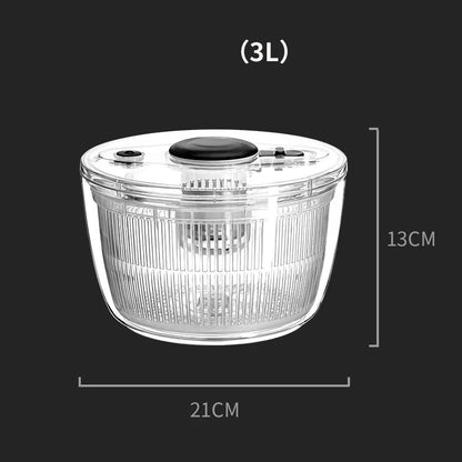 Vegetable Dryer Spinner Lettuce Dryer Vegetable Dehydrator 3L/5L Kitchen Vegetable Dryer Quick Drainage For Fruit Washing And
