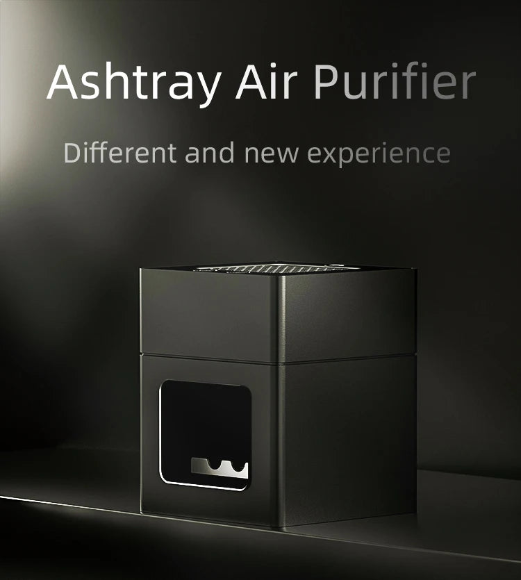 LONHOMON AP078 Ashtray Air Purifier USB Charging Anti Second-hand Smoke Desktop Ashtray Remove Odor Home Air Purifiers
