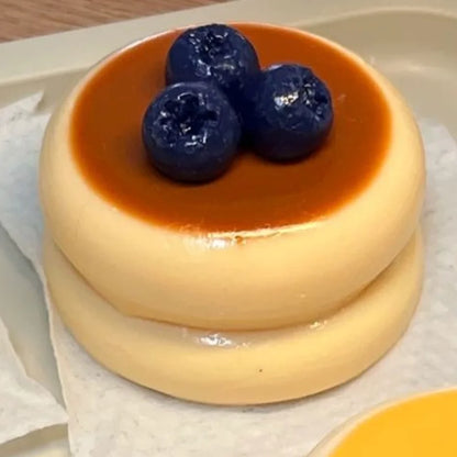 Taba Squishy Strawberry Blueberry Soufflé Stress Relief Toy Sensory Fidget Toys for Kids Adults Anxiety Relaxation, Squeeze Gift