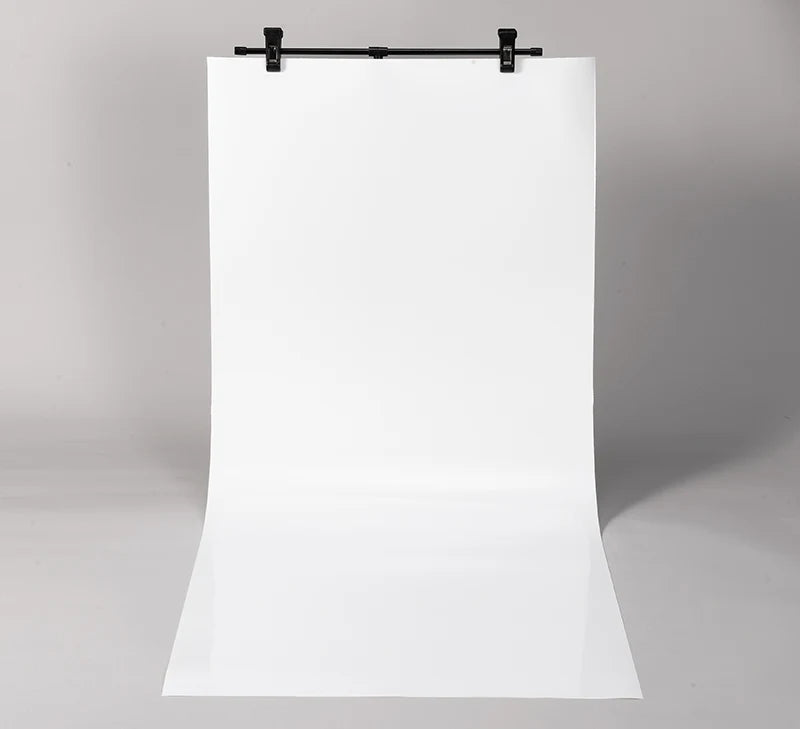 BFOLLOW 30cm T Shape Background Stand with 40cm PVC Backdrop Props for Product Photography Desk Photo Shooting Kit Studio Set