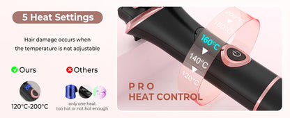 Ceramic Mini Hair Curler 25mm Travel Curling Iron Dual Voltage Curling Wand Small Hair iron Styler Curly Hair Products