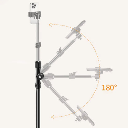 Phone Tripod Adjustable Cell Phone Tripod Stand for Filming Video Recording Live Stream