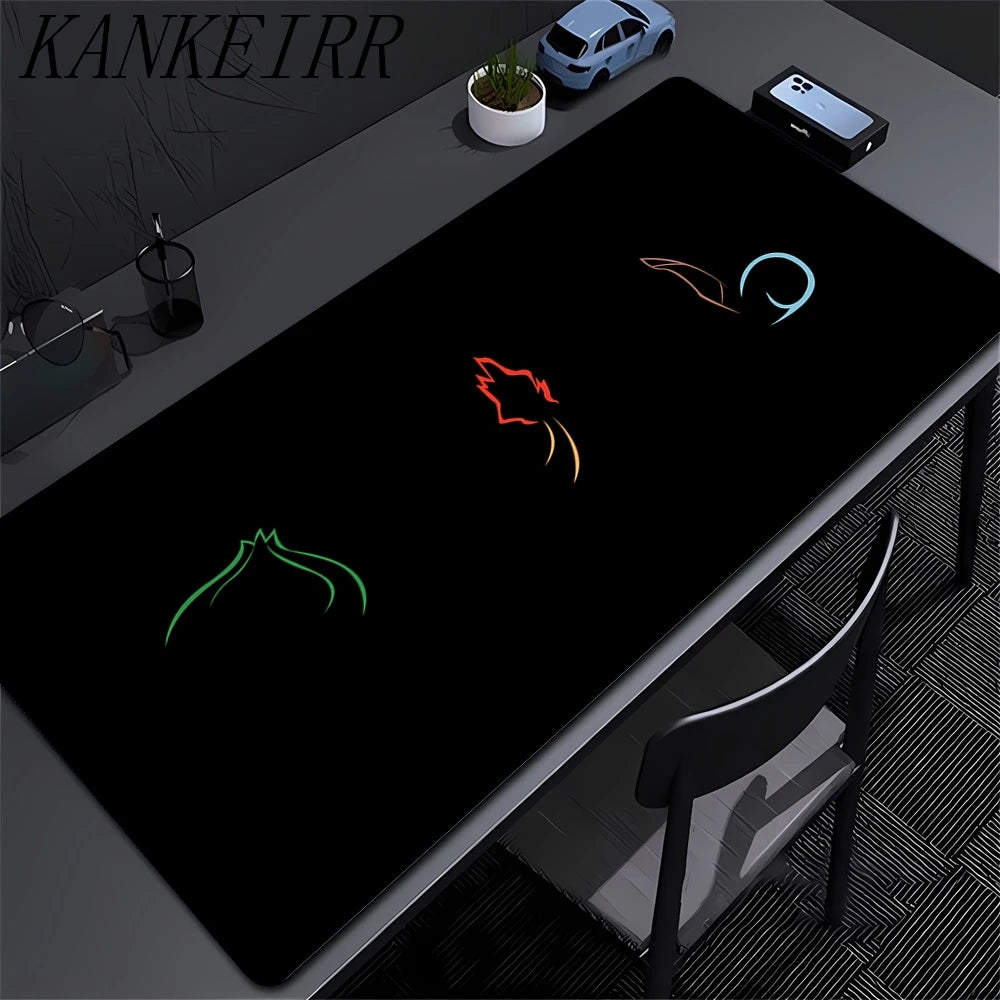 Mouse pad Large rubber keyboard mouse carpet anti-slip gamer mouse pad laptop HD PC carpet P-Pokemons Mousepad Kawaii