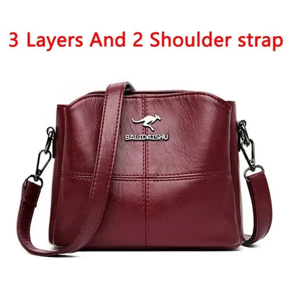 Genuine Brand PU Leather Sac Luxury Handbags Women Bags Designer Shoulder Crossbody Hand Bags for Women 2022 Purses and Handbags